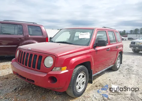 2008 Jeep Patriot Sport from USA, damaged, VIN 1J8FT28098D714899